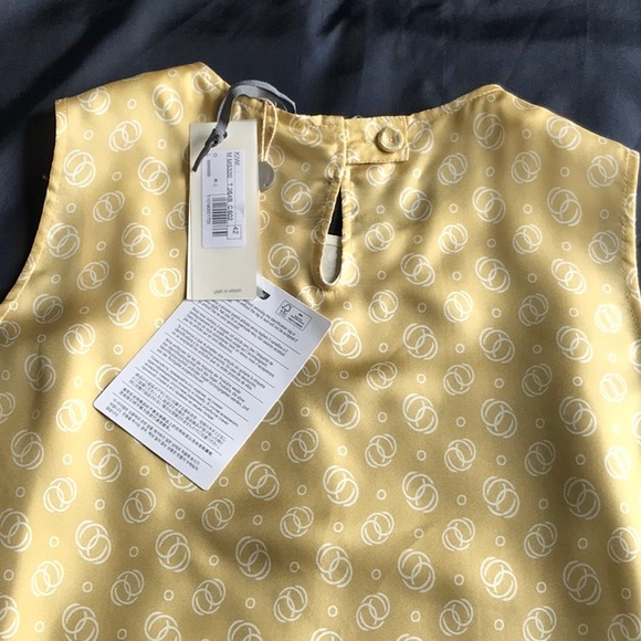 Antonelli Firenze 100% Silk sleeveless Blouse IT42 - Picture 4 of 4